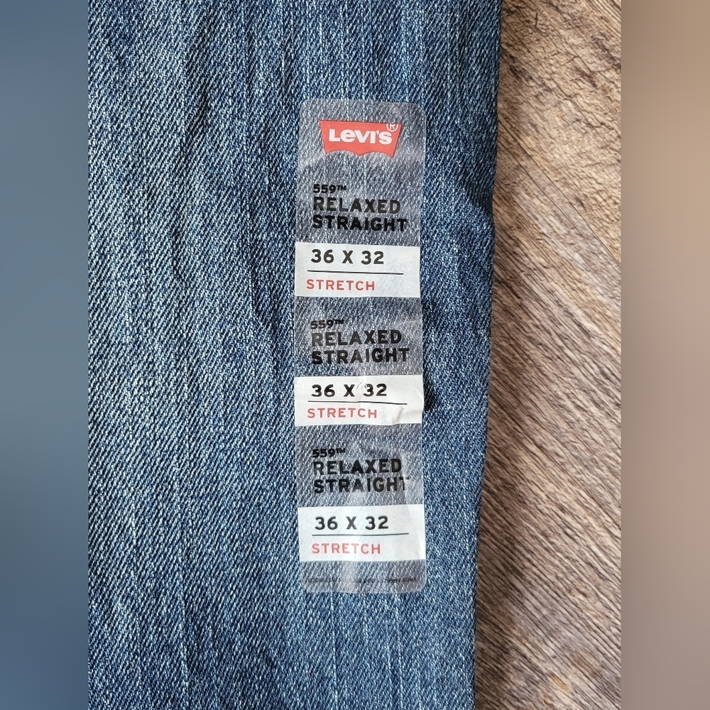 Levi's 559 Relaxed Straight Fit mens 36x32 - Picture 6 of 11